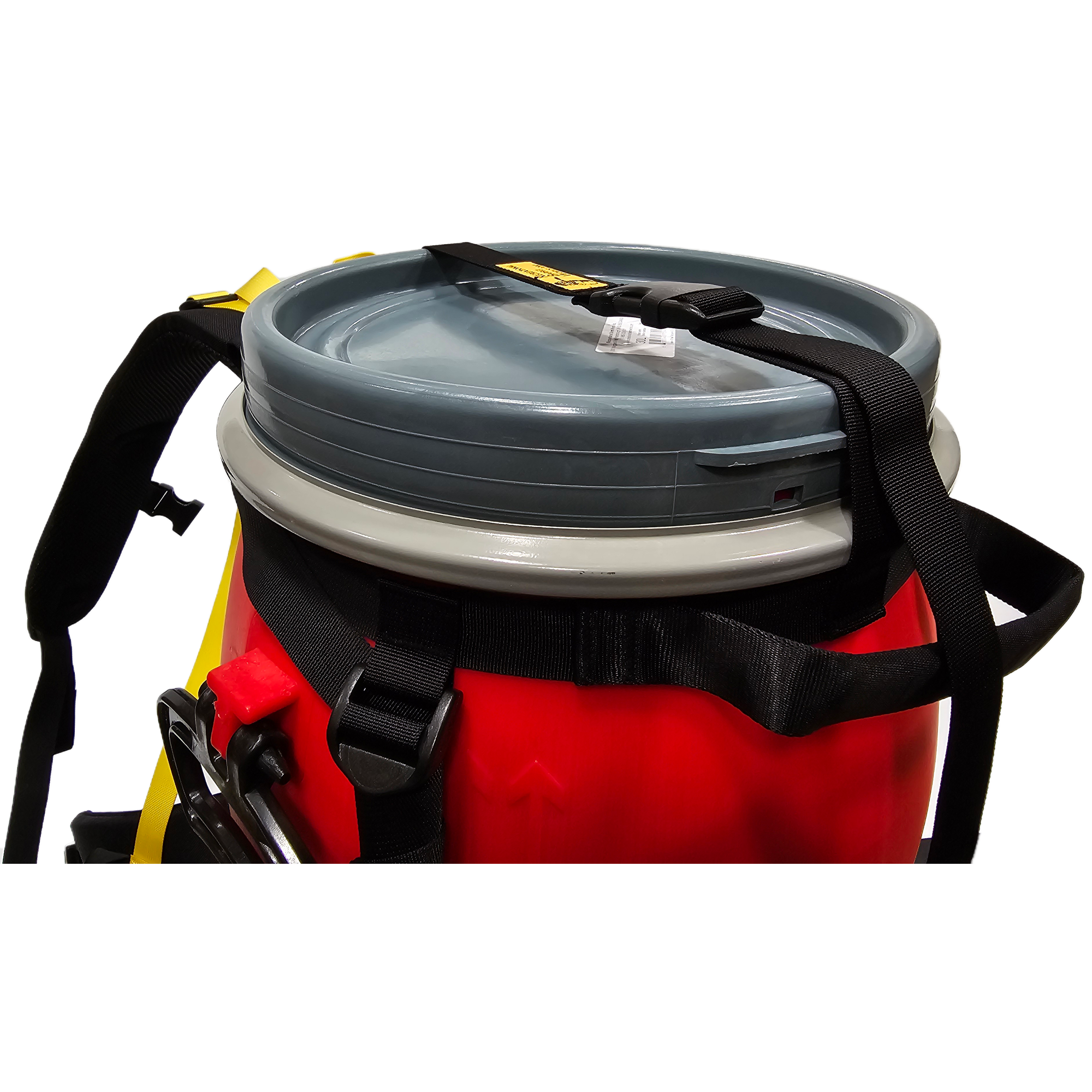 Recreational Barrel Works 30L Red Barrel and Expedition Harness Package