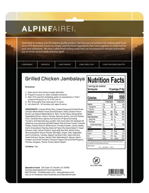 AlpineAire Grilled Chicken Jambalaya