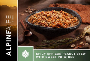 AlpineAire Spicy African-Style Peanut Stew with Sweet Potatoes