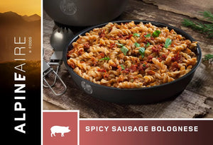 AlpineAire Spicy Sausage Bolognese