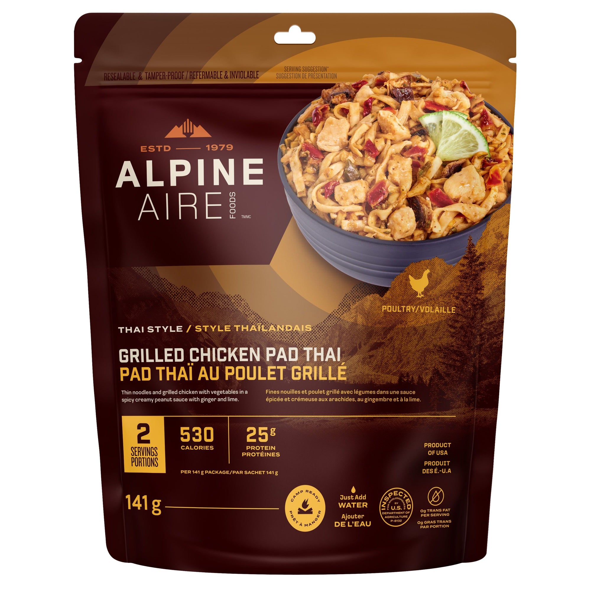 AlpineAire Grilled Chicken Pad Thai