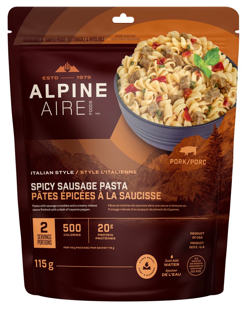 AlpineAire Spicy Sausage Pasta