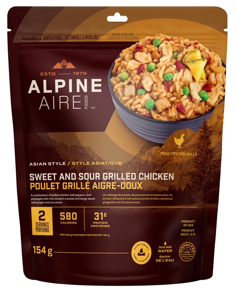 AlpineAire Sweet and Sour Grilled Chicken