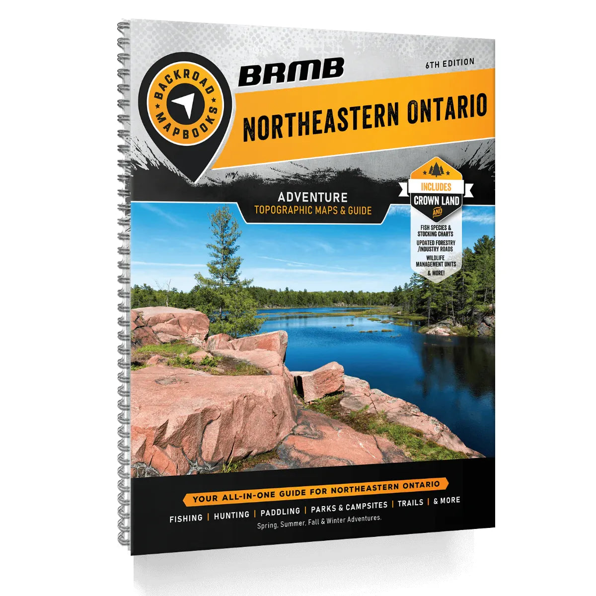Backroad Mapbooks Northeastern Ontario - 6th Edition