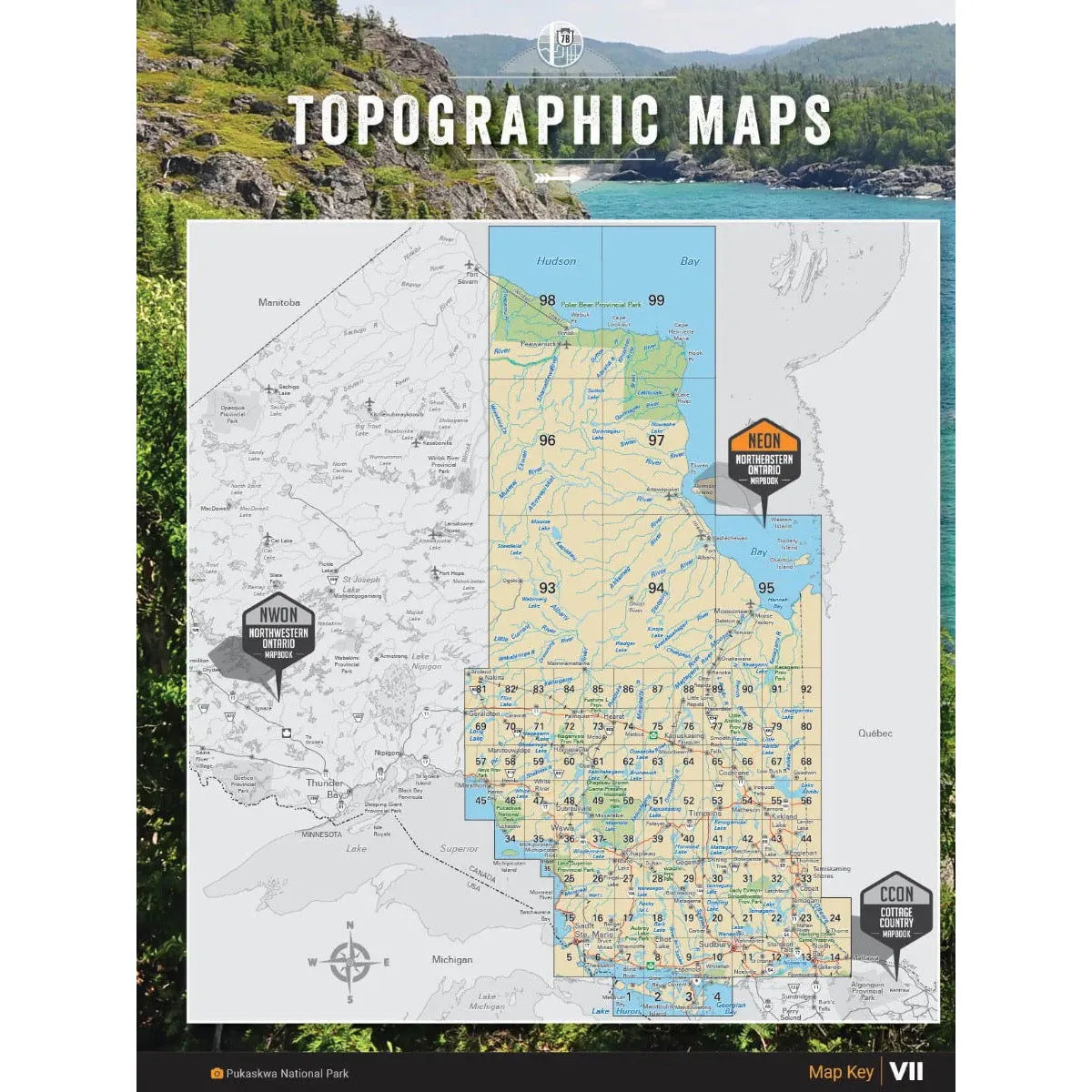 Backroad Mapbooks Northeastern Ontario - 6th Edition