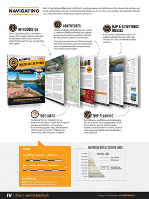 Backroad Mapbooks Northeastern Ontario - 6th Edition
