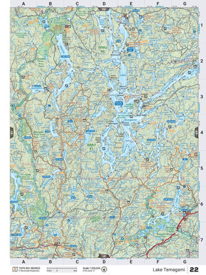 Backroad Mapbooks Northeastern Ontario - 6th Edition