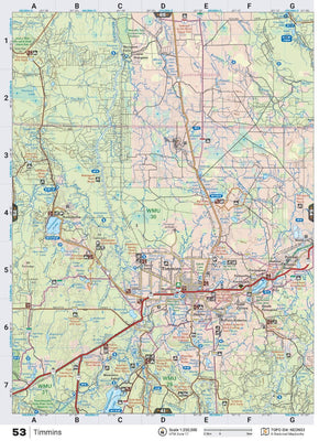 Backroad Mapbooks Northeastern Ontario - 6th Edition