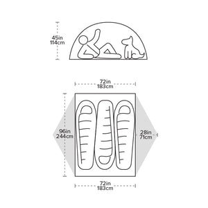 Big Agnes Copper Spur UL3 XL