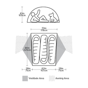 Big Agnes Copper Spur UL3