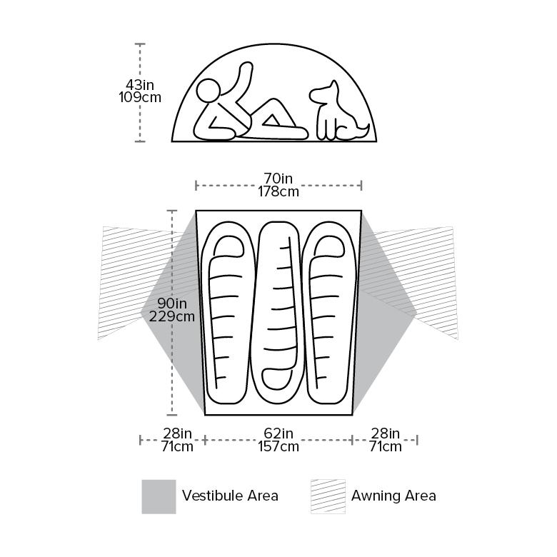 Big Agnes Copper Spur UL3
