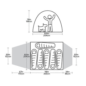 Big Agnes Bunk House 6