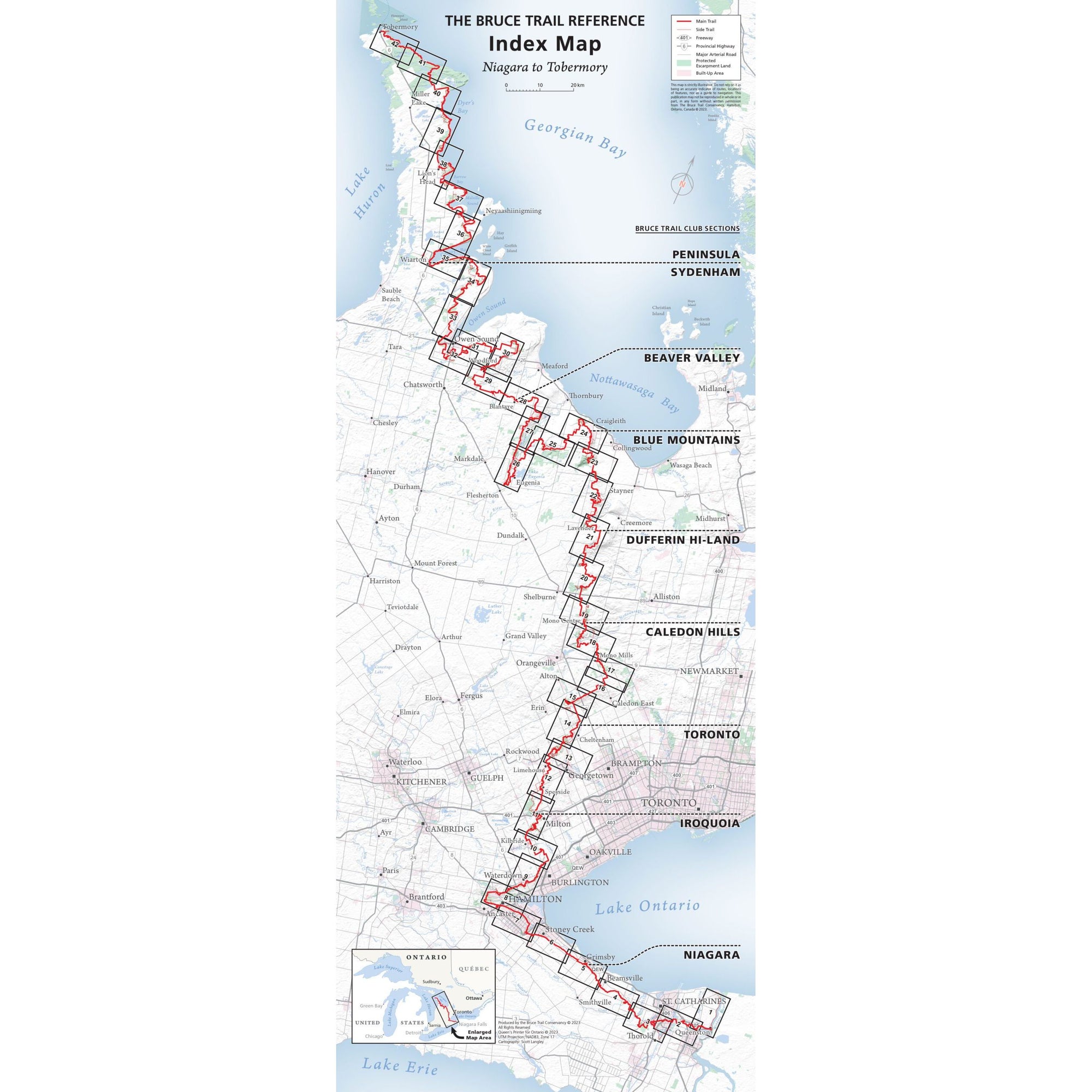 Bruce Trail Reference 31st Edition