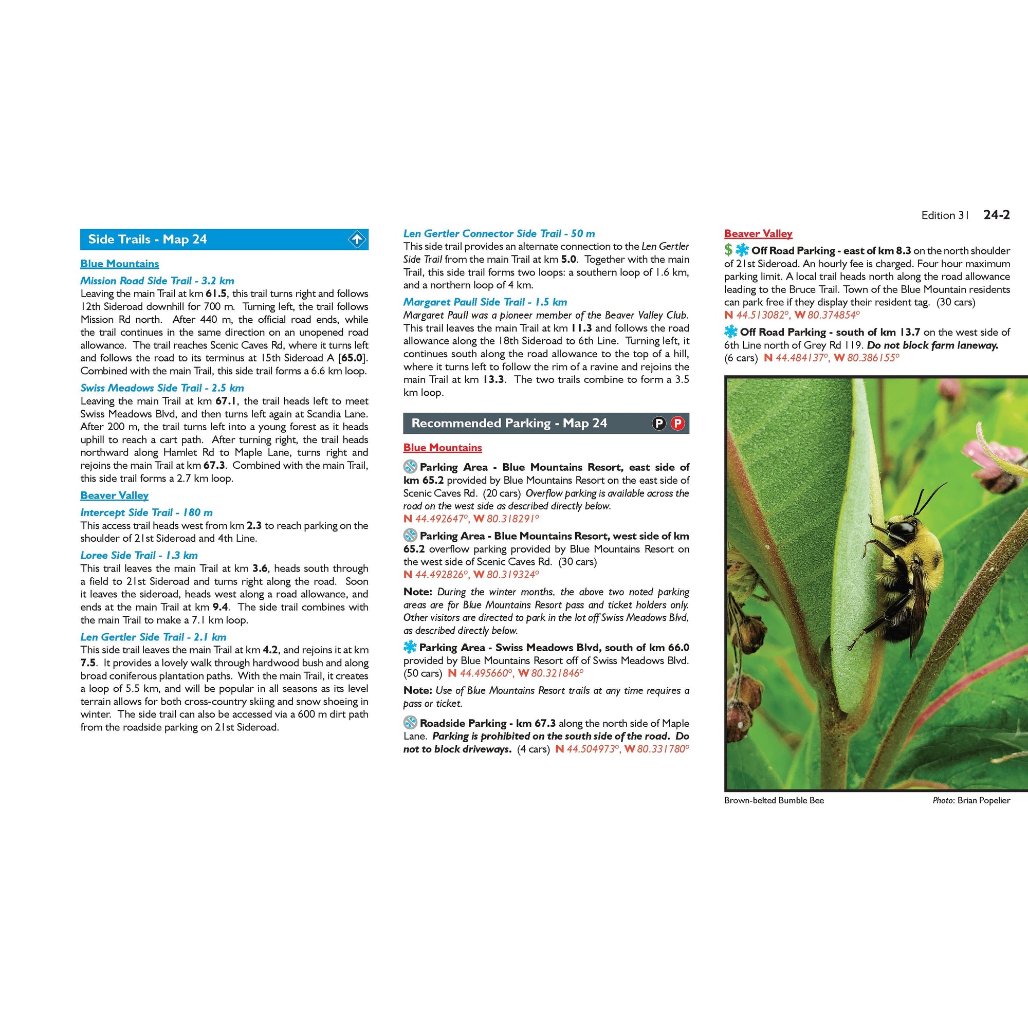 Bruce Trail Reference 31st Edition