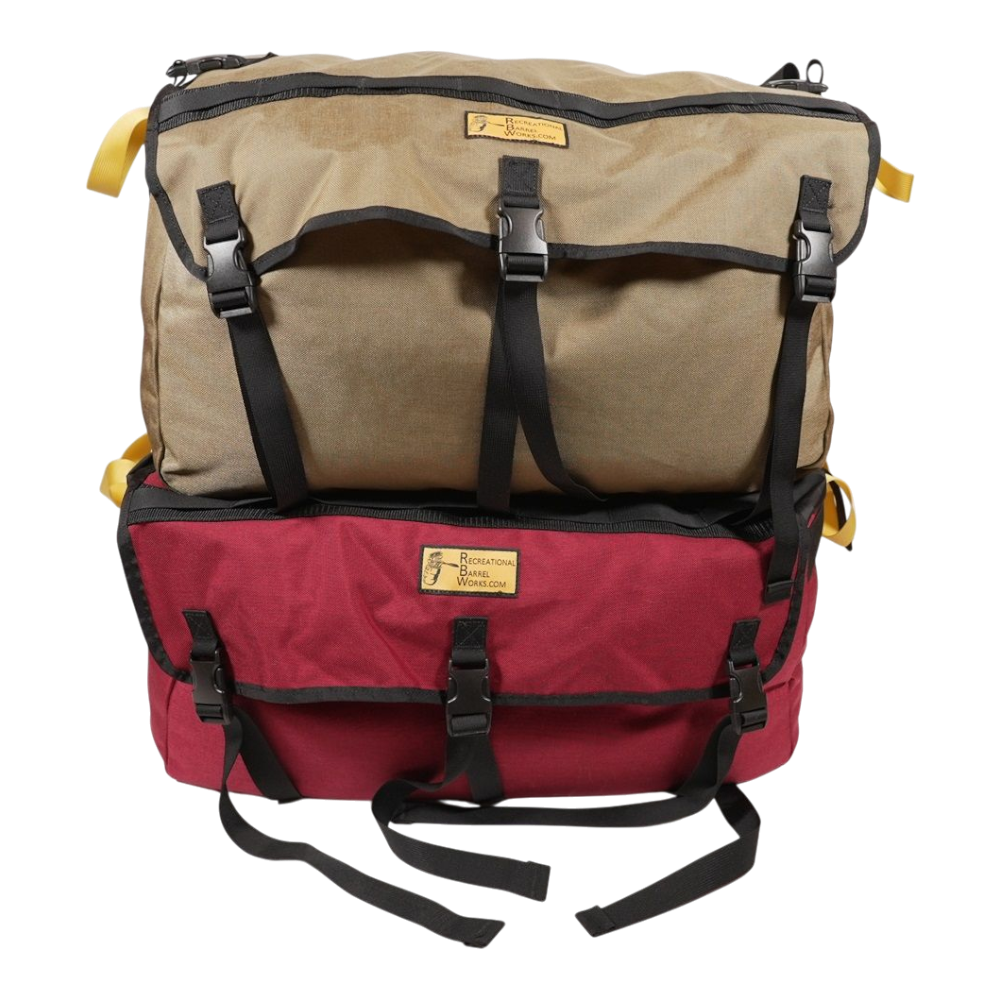 Recreational Barrel Works Coureur 2-Part Canoe Pack