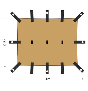 Chinook Heavy Duty Tarp 12' x 9'6"