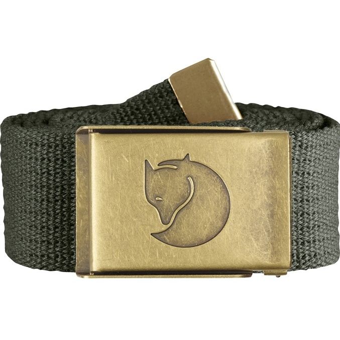 Fjallraven Canvas Brass Belt 4 cm