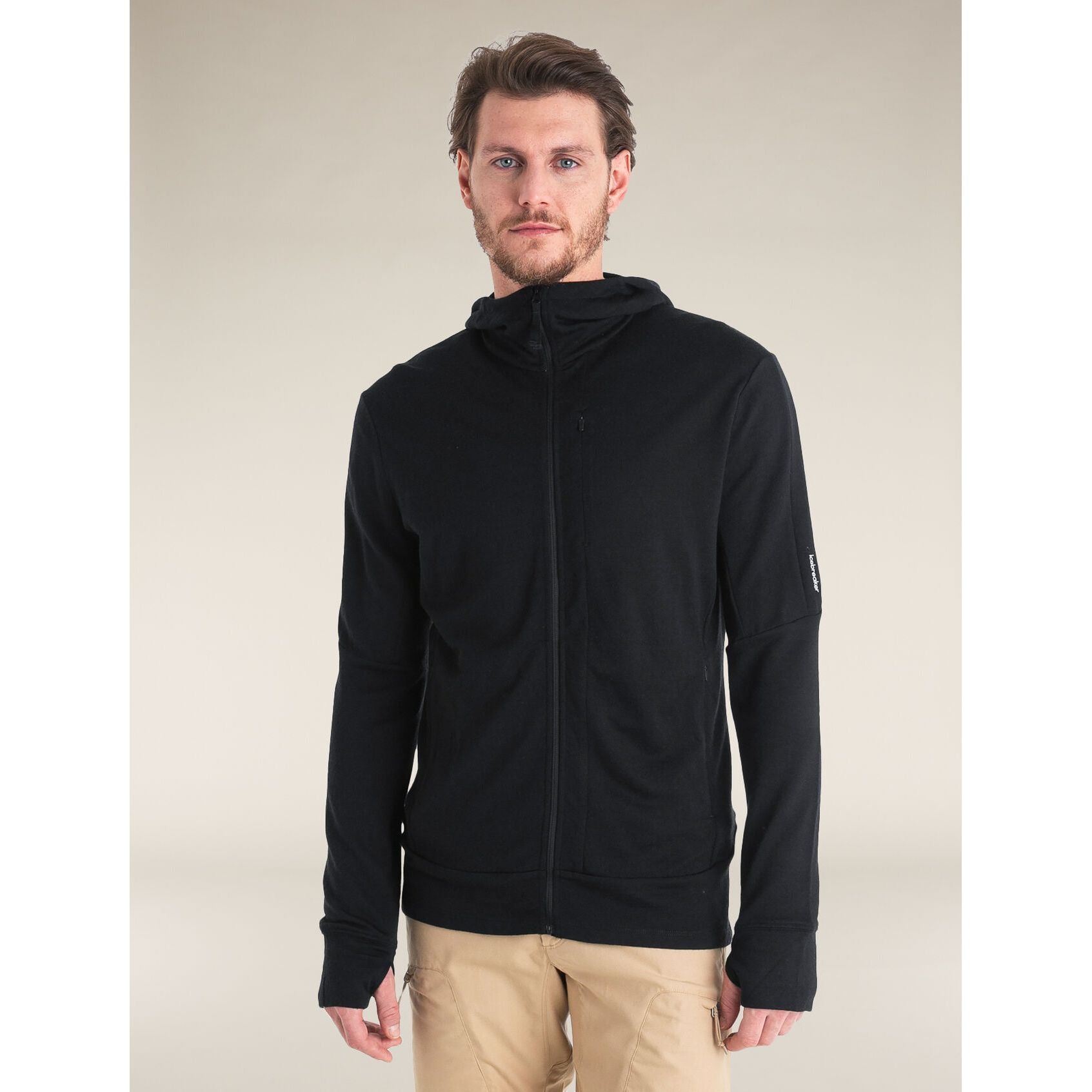 Icebreaker Quantum IV LS Zip Hoodie - Men's