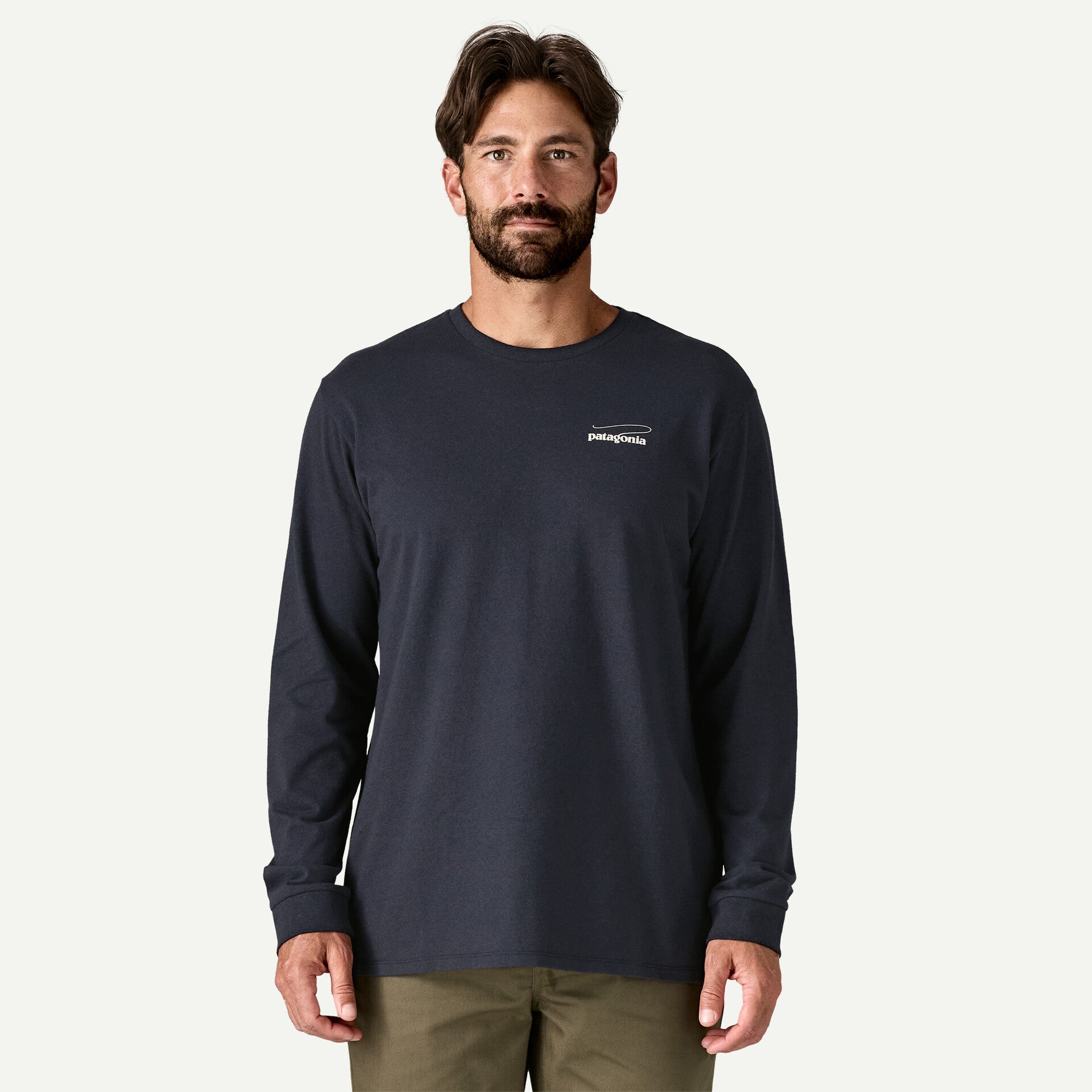 Patagonia Casting Logo Responsibili-Tee LS - Men's