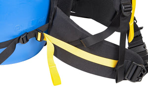 Recreational Barrel Works 30L Blue Barrel and Expedition Harness Package