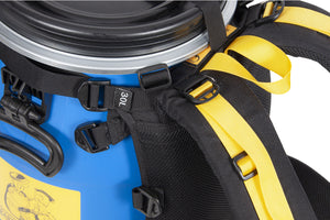 Recreational Barrel Works 30L Blue Barrel and Expedition Harness Package