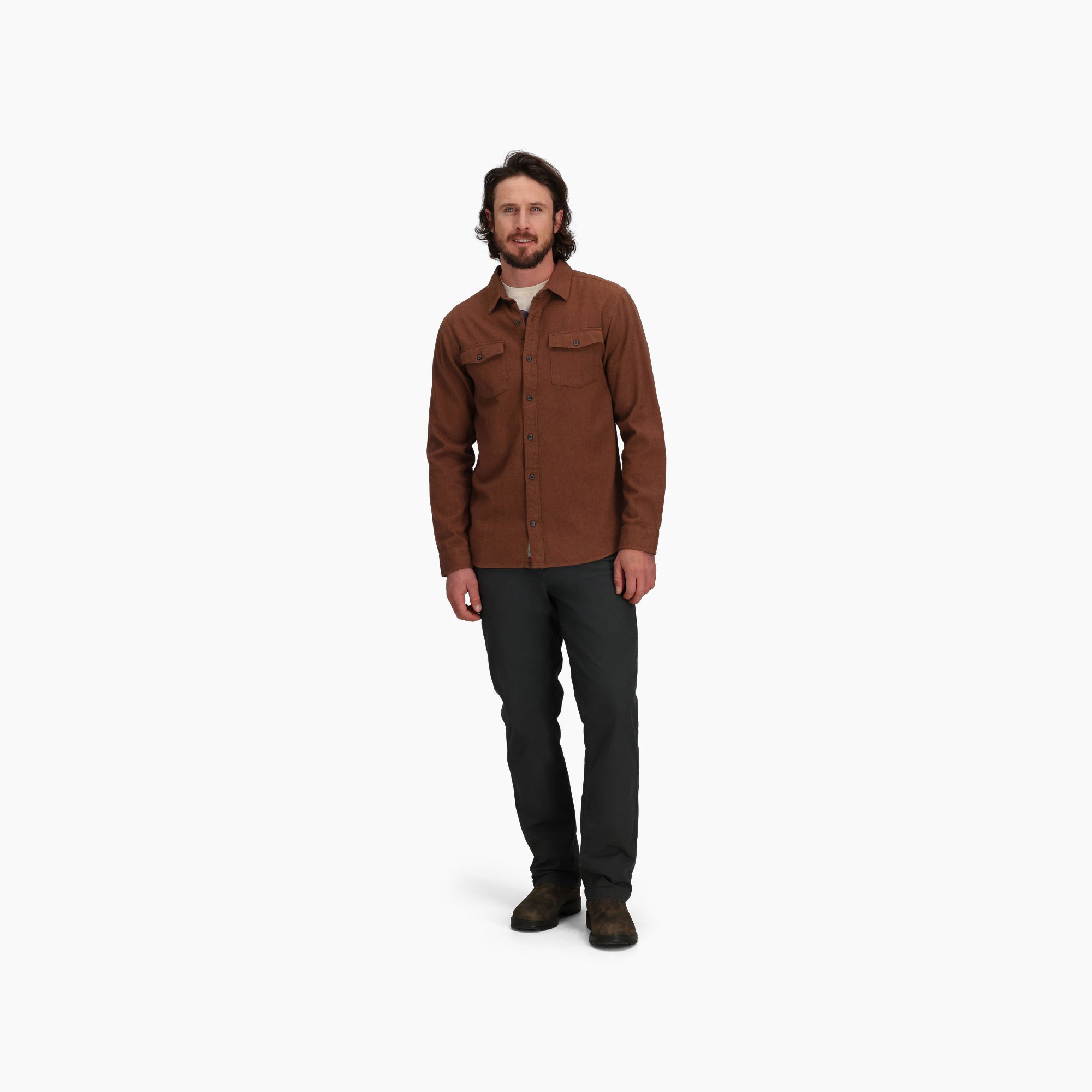 Royal Robbins Bristol Organic Cotton Twill LS - Men's