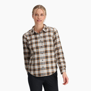 Royal Robbins Lieback Organic Cotton Flannel LS - Women's - Final Clearance