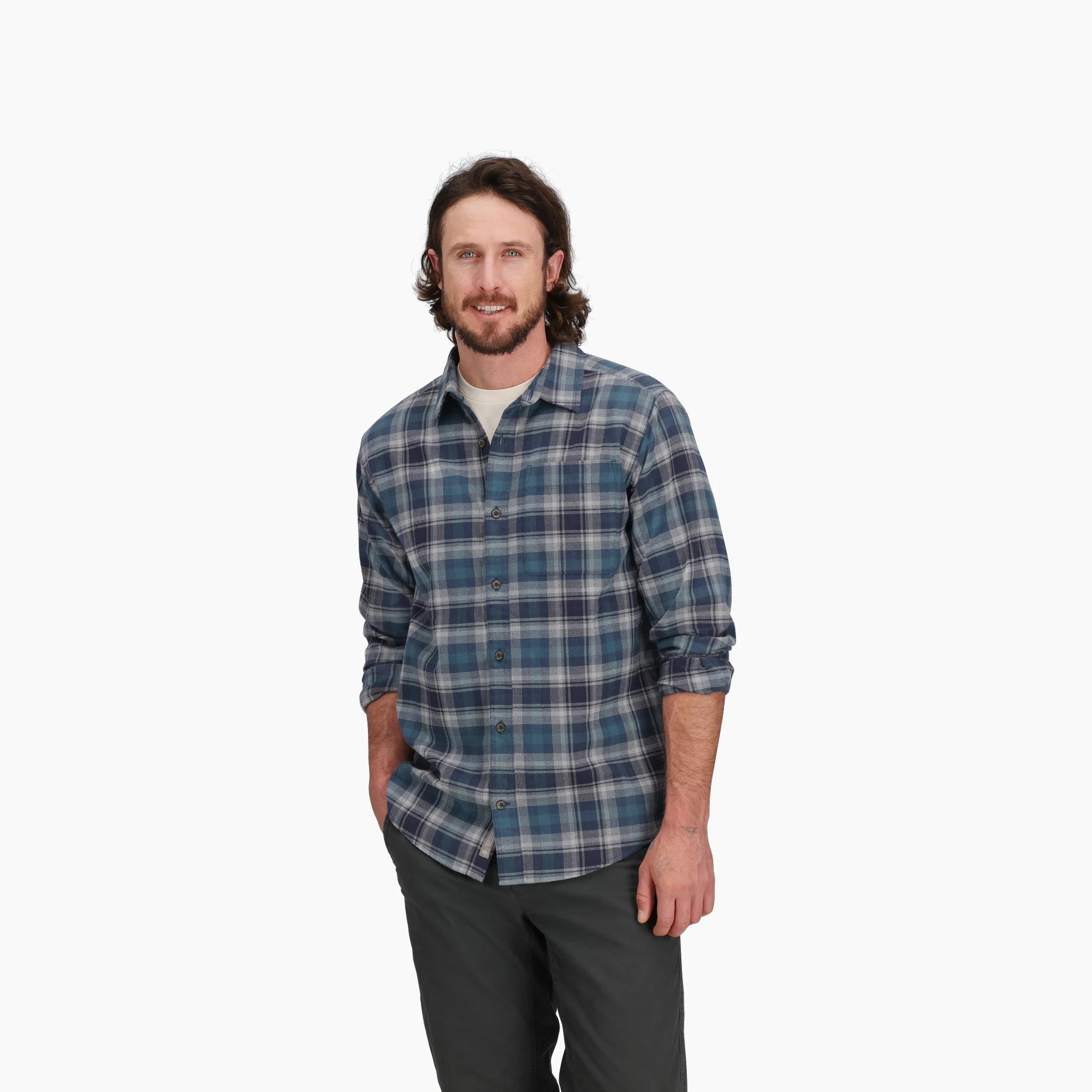 Royal Robbins Lieback Organic Cotton Flannel LS - Men's