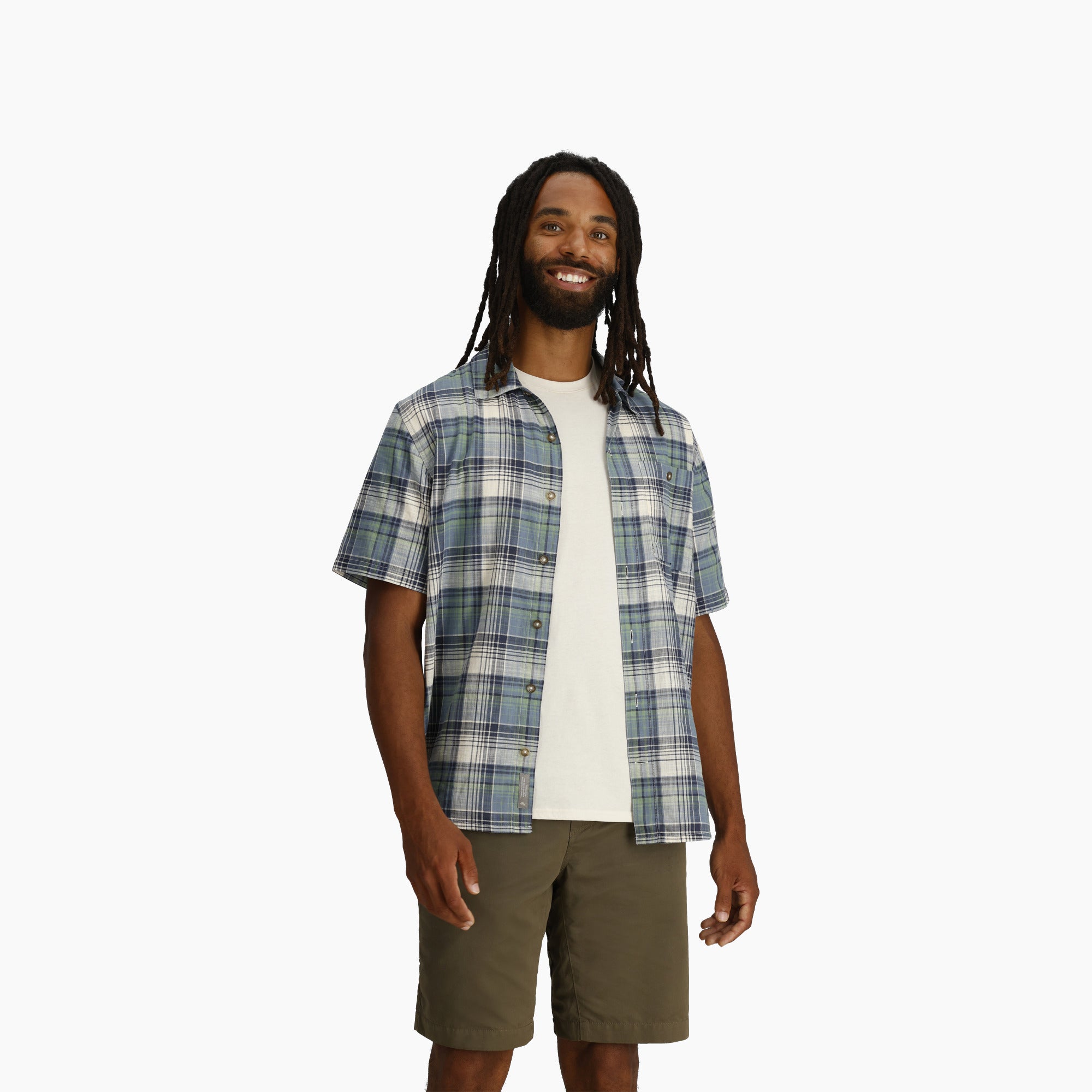 Royal Robbins Redwood Plaid SS - Men's