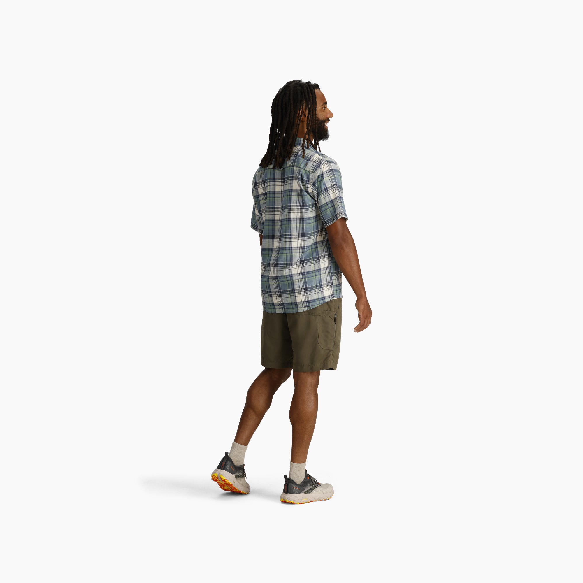 Royal Robbins Redwood Plaid SS - Men's