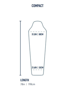 Sea to Summit Reactor Sleeping Bag Liner - Compact