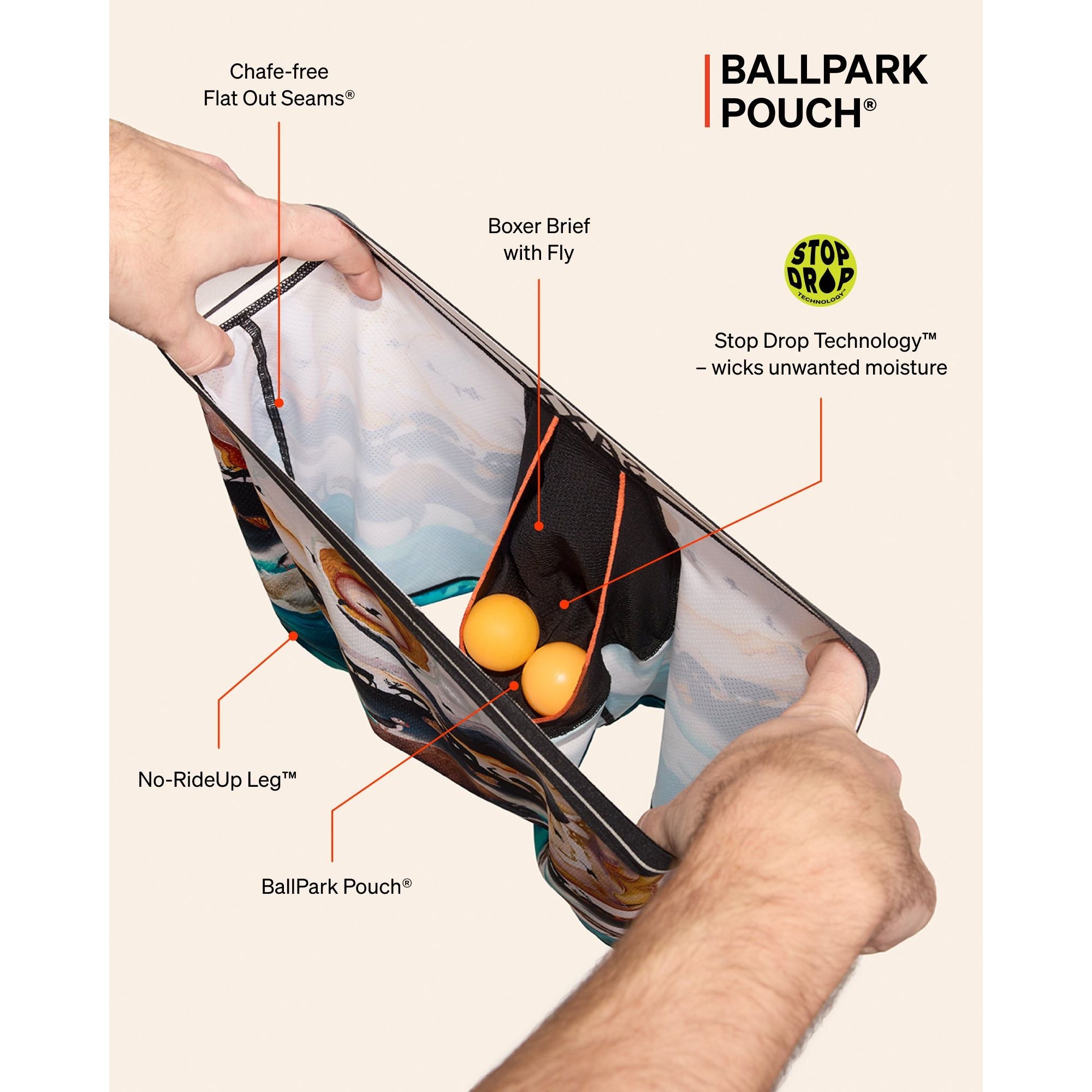 Saxx Volt Boxer Brief - Da Bears-Multi