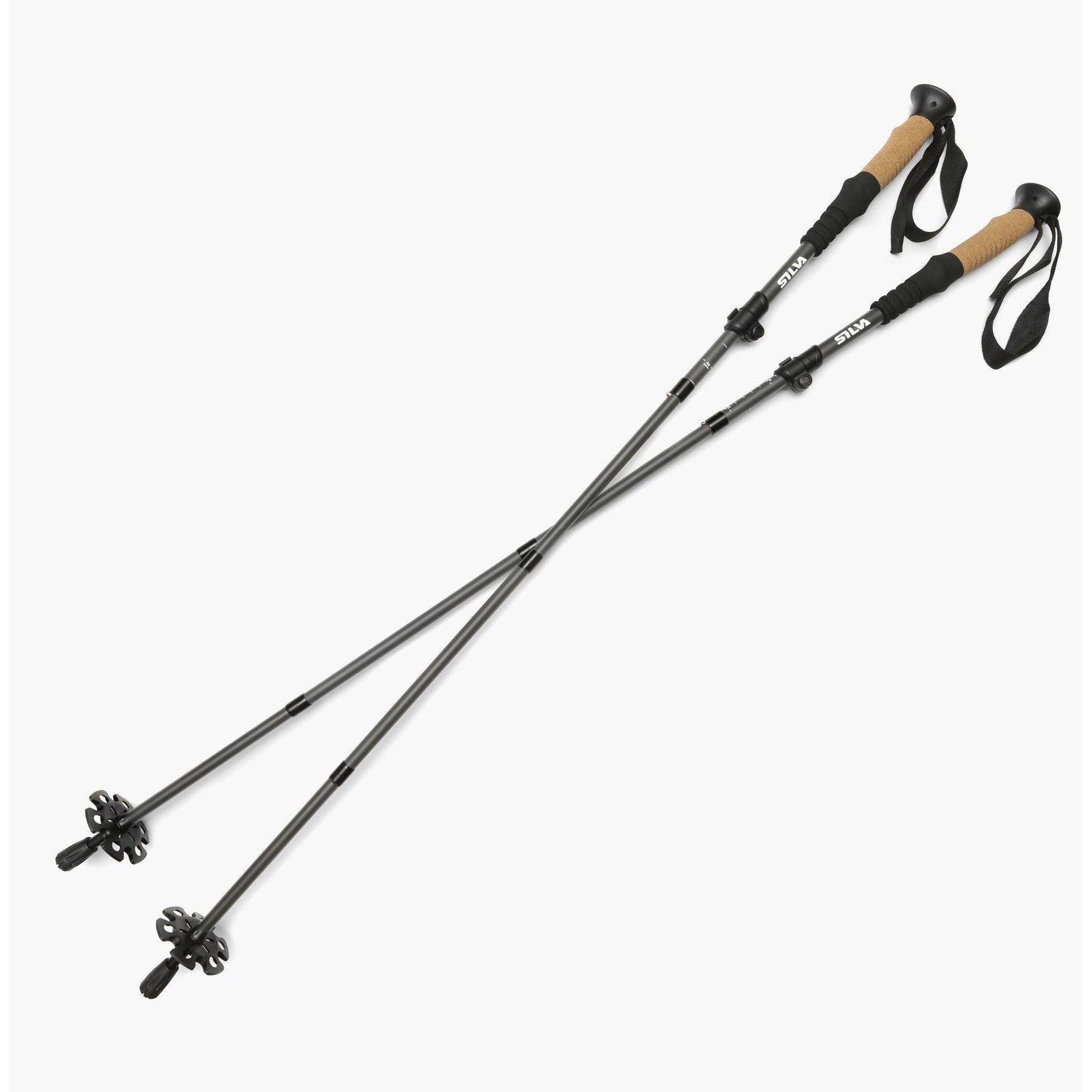 Silva Trekking Poles Aluminum Z-Fold (Pair)