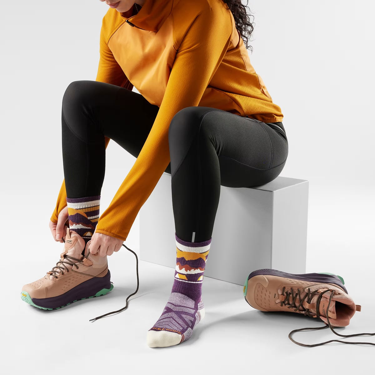 Smartwool Hike Light Cushion Crew Mountain Moon - Women's