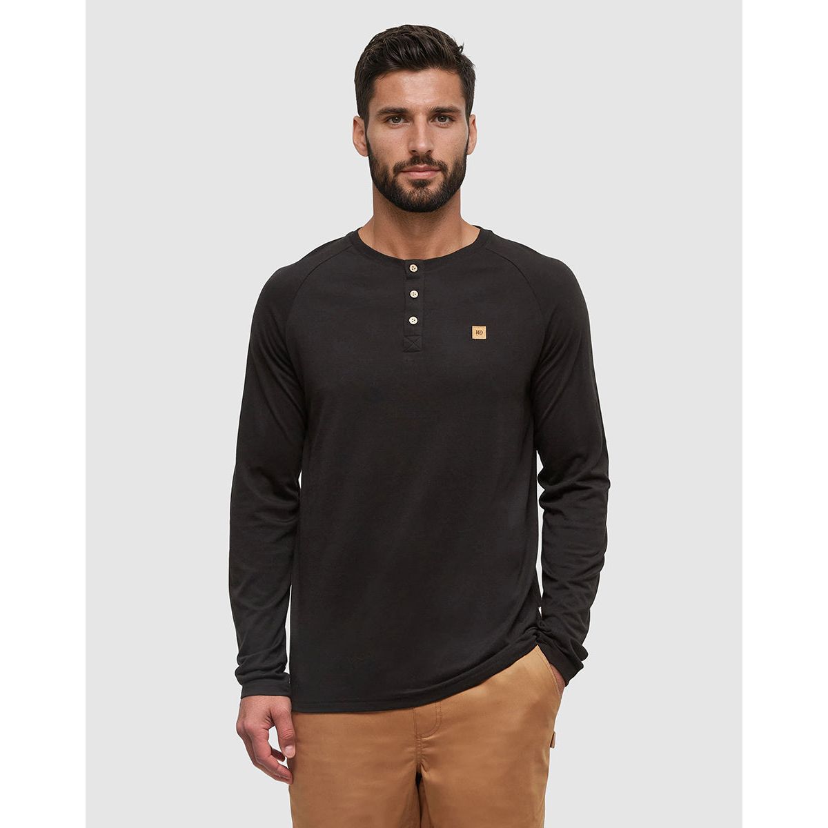 Tentree Baker Henley LS - Men's