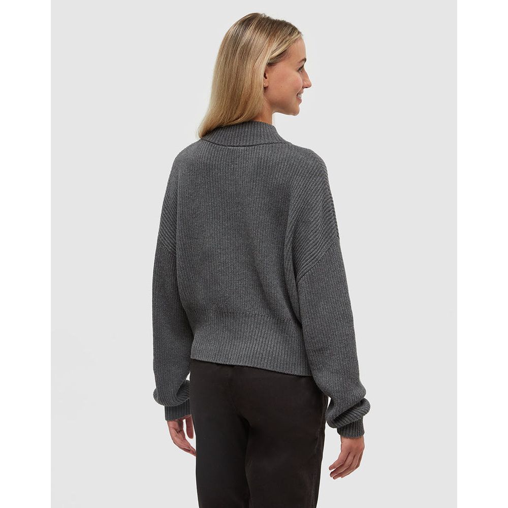 Tentree Highline 1/4 Zip Mock Neck Sweater - Women's