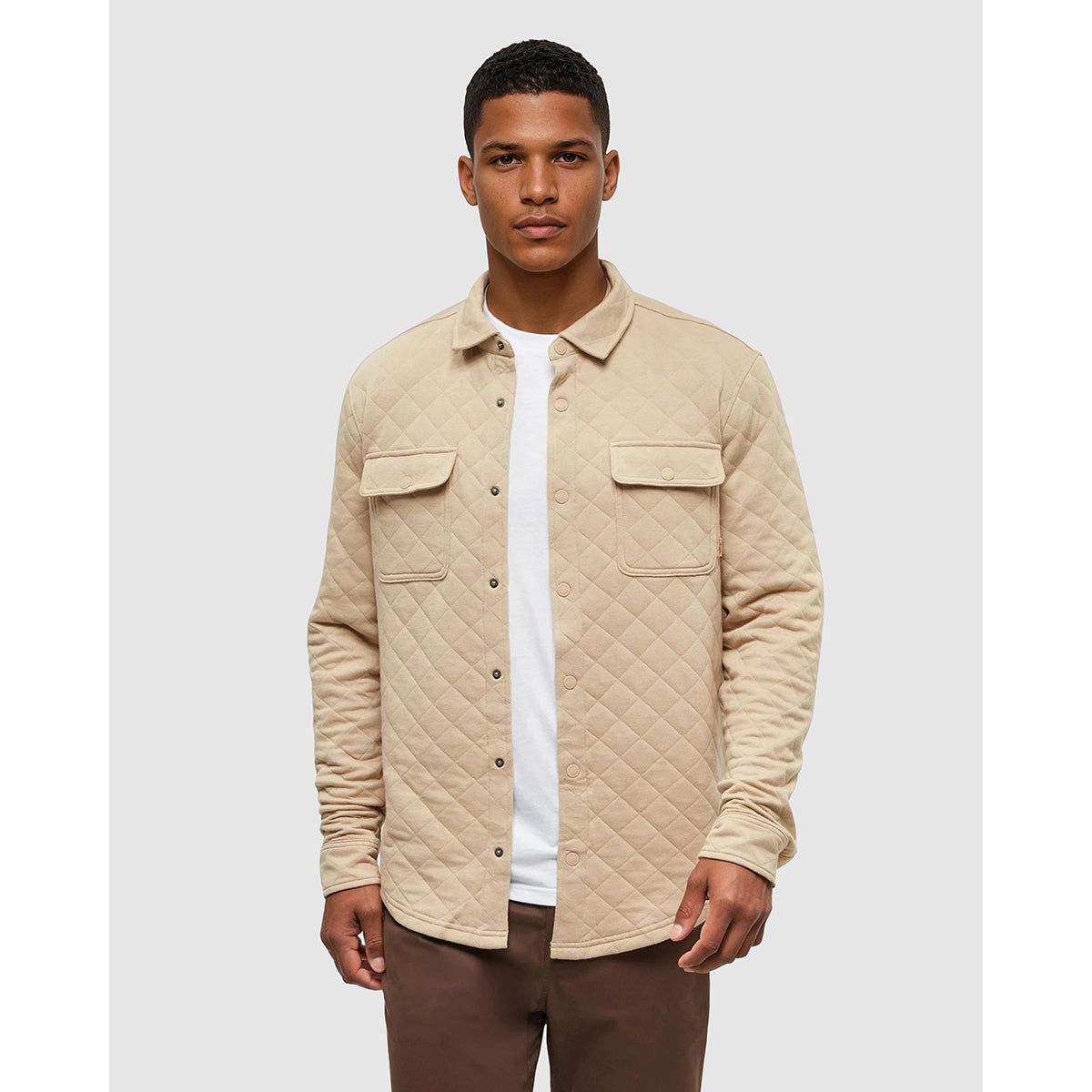 Tentree Quilted Colville Shacket - Men's