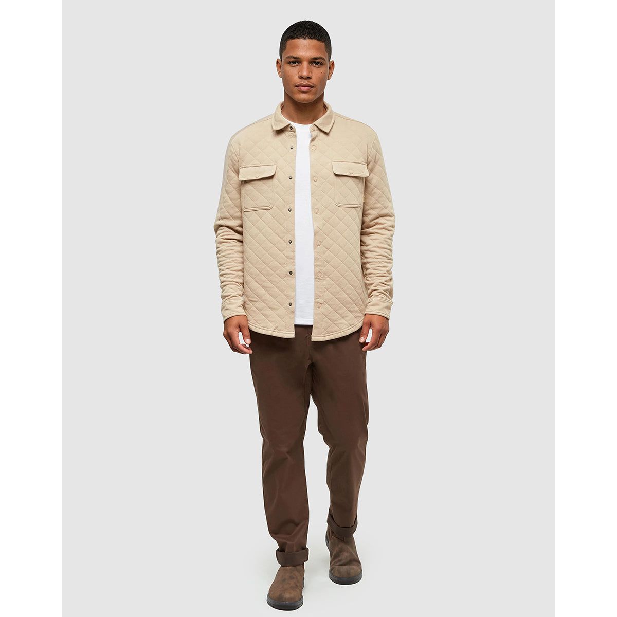 Tentree Quilted Colville Shacket - Men's