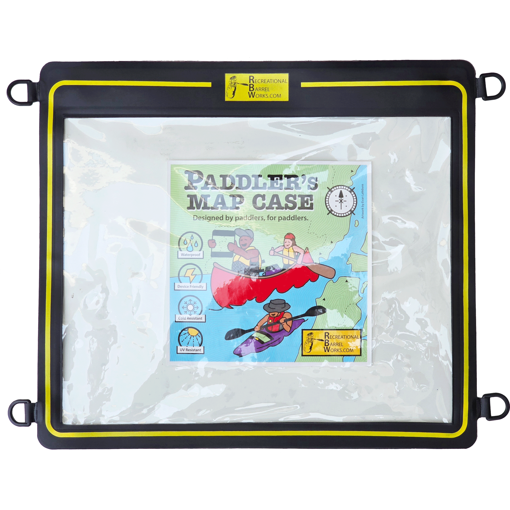 Recreational Barrel Works Paddler's Map Case