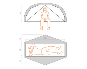 Opeongo Aerial A1 w/Gear Hammock