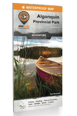 Backroad Mapbooks Algonquin Map - Waterproof