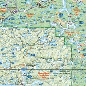 Backroad Mapbooks Algonquin Map - Waterproof