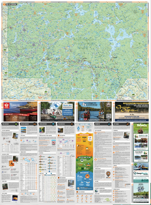 Backroad Mapbooks Algonquin Map - Waterproof