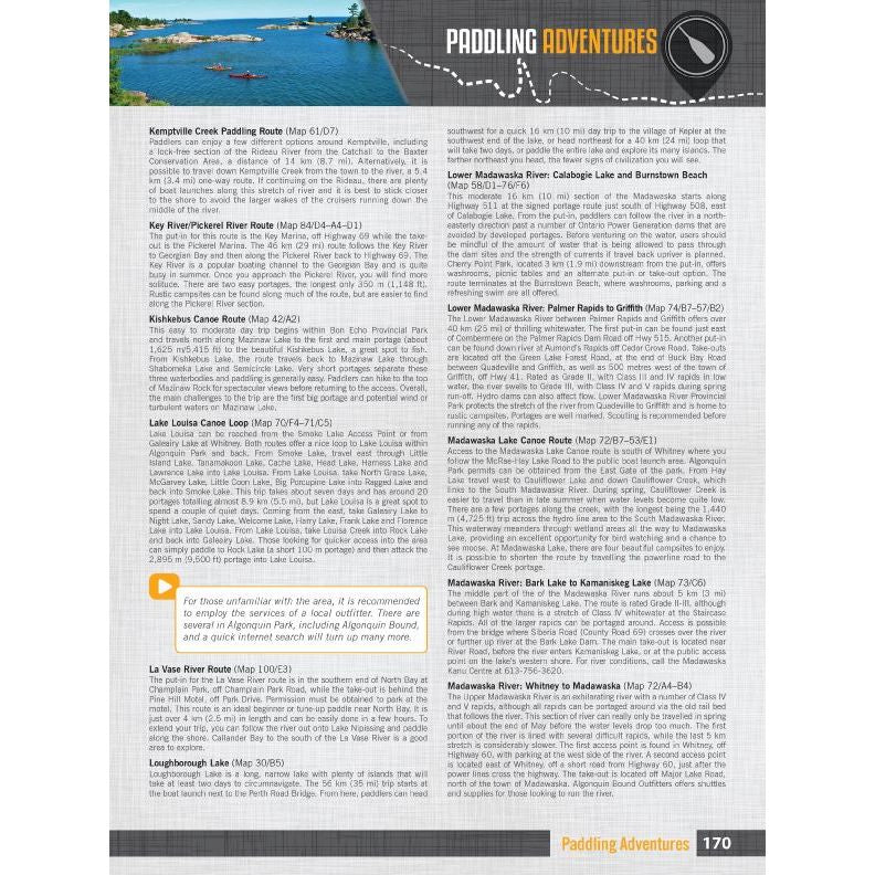 Backroad Mapbooks Cottage Country Ontario - 7th Edition