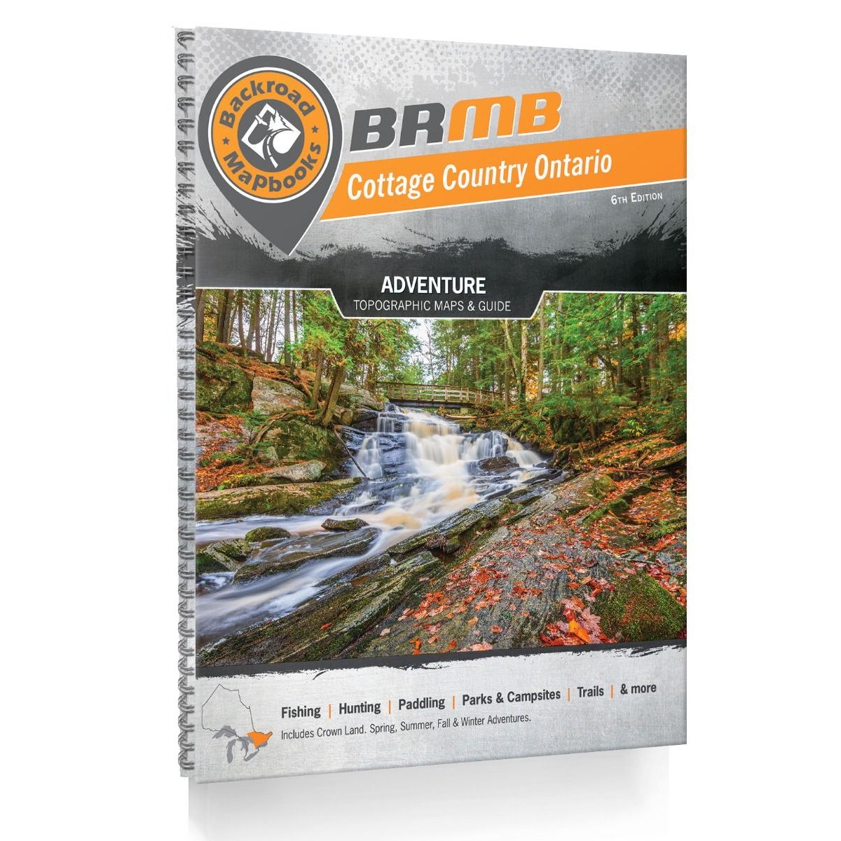 Backroad Mapbooks Cottage Country Ontario - 7th Edition