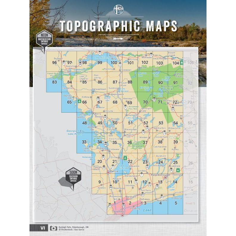 Backroad Mapbooks Cottage Country Ontario - 7th Edition