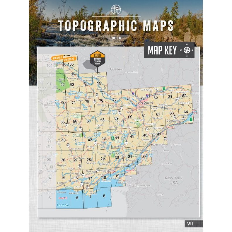 Backroad Mapbooks Cottage Country Ontario - 7th Edition