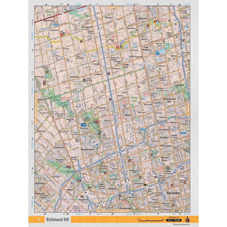 Backroad Mapbooks Cottage Country Ontario - 7th Edition