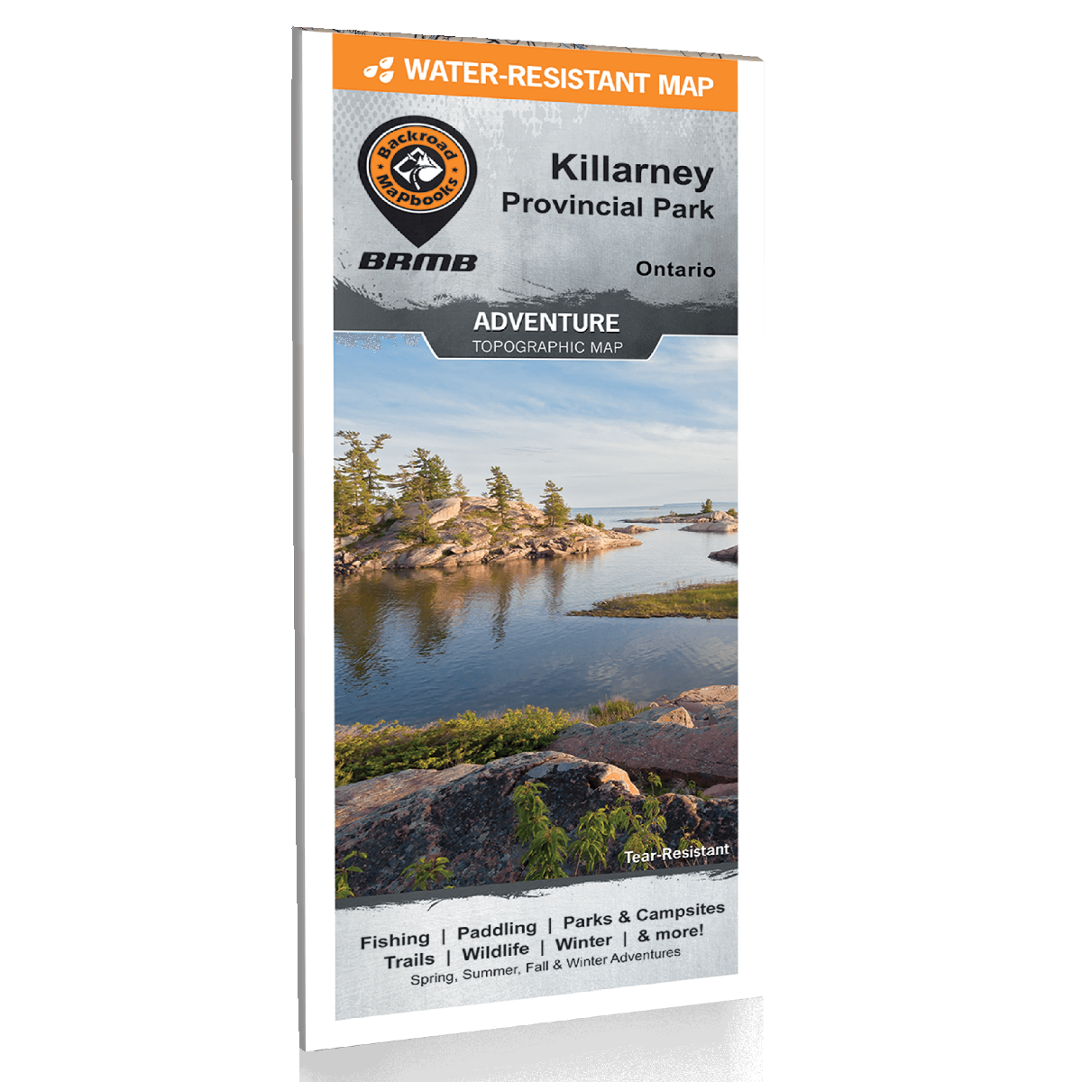 Backroad Mapbooks Killarney Map - Water-Resistant