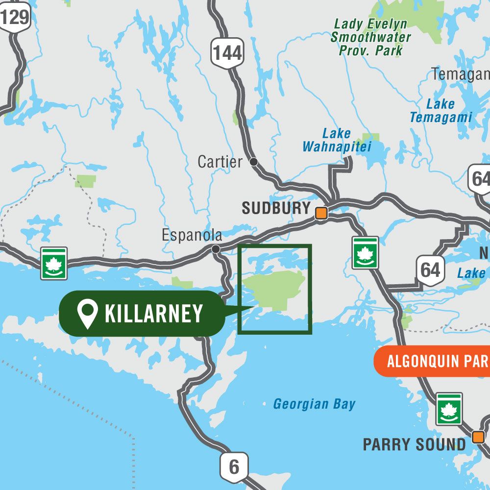 Backroad Mapbooks Killarney Map - Water-Resistant